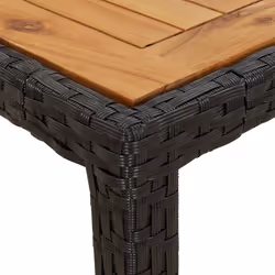VidaXL 316722 outdoor table Black - Additional view 5