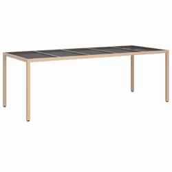 VidaXL 316728, Black, Beige, 1000 mm, 2500 mm, 750 mm