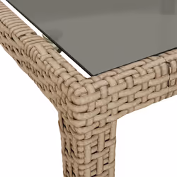 VidaXL 316728 outdoor table Black, Beige - Additional view 5