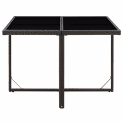 VidaXL 316764 outdoor table Black