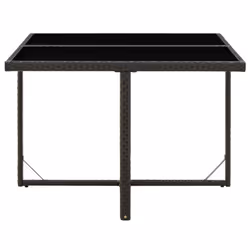 VidaXL 316764 outdoor table Black