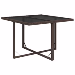 VidaXL 316788, Black, Brown, 1070 mm, 1090 mm, 740 mm