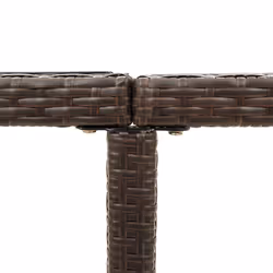 VidaXL 316788 outdoor table Black, Brown - Additional view 6