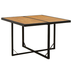 VidaXL 316790 outdoor table Black
