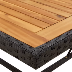 VidaXL 316790 outdoor table Black - Additional view 6