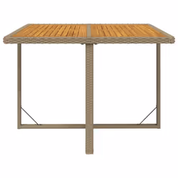 VidaXL 316791 outdoor table Black, Beige - Additional view 4