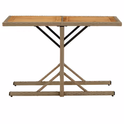 VidaXL 316801 outdoor table Beige