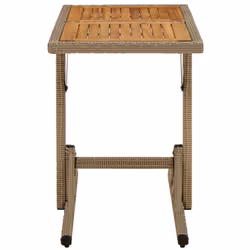 VidaXL 316801 outdoor table Beige