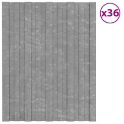 vidaXL 36x Roof Panels Galvanised Steel Silver Profile Sheet Shed Roof Panel