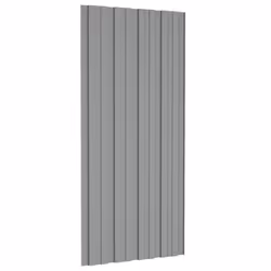 vidaXL 36x Roof Panels Galvanised Steel Grey Profile Sheet Shed Roof Panel - Additional view 10