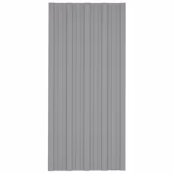 vidaXL 36x Roof Panels Galvanised Steel Grey Profile Sheet Shed Roof Panel - Additional view 7