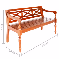 VidaXL 337079 indoor bench - Additional view 6