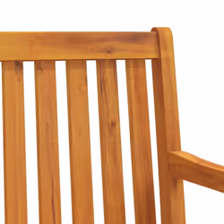 vidaXL Solid Acacia Wood Garden Swing Bench 110 cm Outdoor Patio Glider Bench - Additional view 6