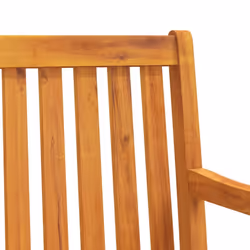 vidaXL Garden Bench Outdoor Dining Bench Wooden Bench Seat Solid Acacia Wood - 180 x 55.5 x 90 cm - Additional view 5