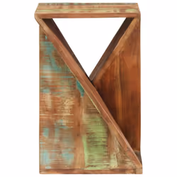 vidaXL Side Table Solid Wood Reclaimed Nightstand Accent Coffee Couch Table