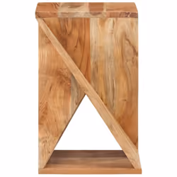 vidaXL Solid Wood Acacia Side Table Nightstand Accent Coffee Couch End Table
