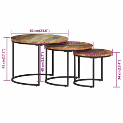 VidaXL 338003 coffee/side/end table - Additional view 8