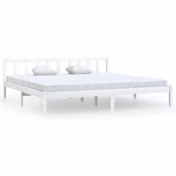 VidaXL 810098, White, 1855 mm, 2.06 m, 695 mm, 1800 x 2000 mm, 1 pc(s)