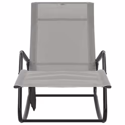 VidaXL 317592 outdoor chair Lounge Padded seat Steel, Textile Grey