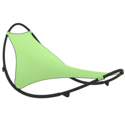 VidaXL 317606 outdoor chair Lounge Padded seat Steel, Textile Green