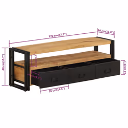 VidaXL 338466 TV cabinet/entertainment centre - Additional view 8