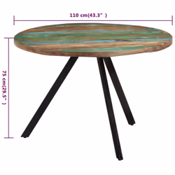 VidaXL 338477 kitchen/dining table - Additional view 7