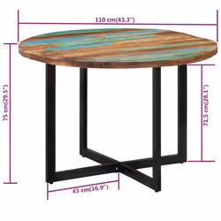 VidaXL 338480 kitchen/dining table - Additional view 7