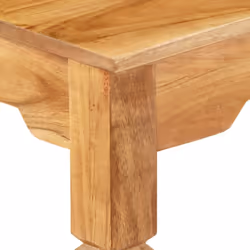 vidaXL Solid Acacia Wood Console Table Home Side Hall Table Accent Sideboard - Additional view 10