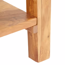 vidaXL Solid Acacia Wood Console Table Home Side Hall Table Accent Sideboard - Additional view 11