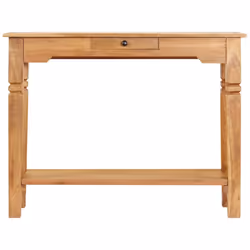 vidaXL Solid Acacia Wood Console Table Home Side Hall Table Accent Sideboard - Additional view 9