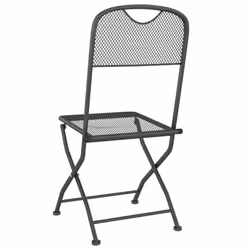 VidaXL 317338 outdoor chair Terrace Metal Anthracite - Additional view 6