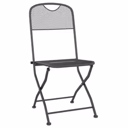 VidaXL 317339 outdoor chair Terrace Metal Anthracite
