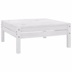 vidaXL Garden Lounge Set Outdoor Sofa Set Couch 4 Piece Solid Pinewood White - Additional view 4