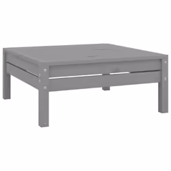 vidaXL Garden Lounge Set Wooden Outdoor Lounge Set 6 Piece Solid Pinewood Grey - Additional view 4
