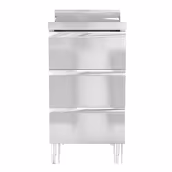 vidaXL 1/2X Commercial Kitchen Cabinet Stainless Steel Home with 2/3 Drawers - cabinets with sink + cabinet with 3 drawers, 3 pcs - Additional view 2
