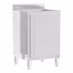 vidaXL 1/2X Commercial Kitchen Cabinet Stainless Steel Home with 2/3 Drawers - cabinets with sink + cabinet with 3 drawers, 3 pcs - Additional view 5