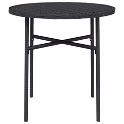 VidaXL 317174 outdoor table Black