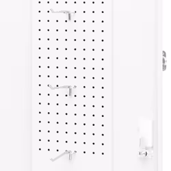 vidaXL Saddle Cabinet Steel Locker Harness Cabinet Multi Colours 105/140 cm - white - Additional view 6