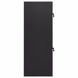 vidaXL Saddle Cabinet Steel Locker Harness Cabinet Multi Colours 105/140 cm - anthracite - Additional view 4