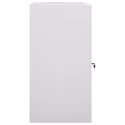 vidaXL Saddle Cabinet Light Grey Steel Storage Tack Locker Harness Cabinet - Additional view 2