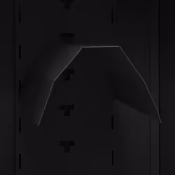 vidaXL Saddle Cabinet Black Steel Indoor Storage Tack Locker Harness Cabinet - Additional view 7