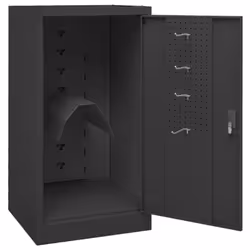 vidaXL Saddle Cabinet Anthracite Steel Storage Tack Locker Harness Cabinet - Additional view 8