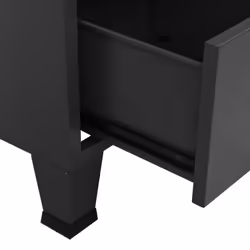 vidaXL Industrial Wardrobe Anthracite Metal Storage Cabinet Clothes Closet - Additional view 7