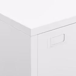 vidaXL Industrial Storage Chest Steel Sideboard Cabinet Multi Colours/Sizes - white - Additional view 5