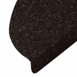 vidaXL Stair Mats Carpet Rug Stair Protector Self-adhesive 15 pcs Anthracite - Additional view 7