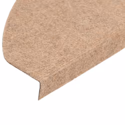 vidaXL Stair Mats Carpet Stair Tread Stair Step Rug Self-adhesive 15 pcs Beige - Additional view 7