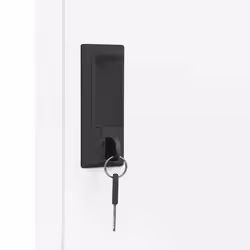 vidaXL Locker Cabinet White 45 cm Steel Storage Home Office Cabinet Furniture - Additional view 7