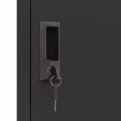 vidaXL Locker Cabinet Anthracite 40 cm Steel Storage Office Cabinet Furniture - Additional view 4