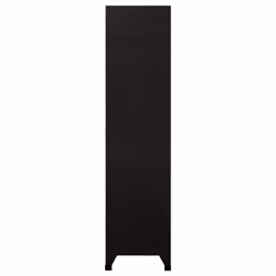vidaXL Locker Cabinet Black Steel Office Storage Locker Cabinet Furniture - Additional view 5