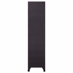 vidaXL Locker Cabinet Anthracite and White Steel Office Storage Locker Cabinet - Additional view 6